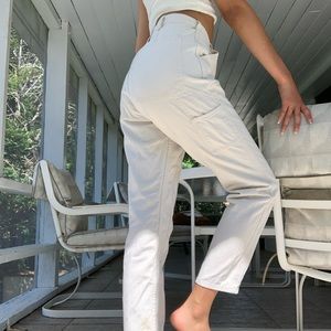 brandy melville off white painters pant